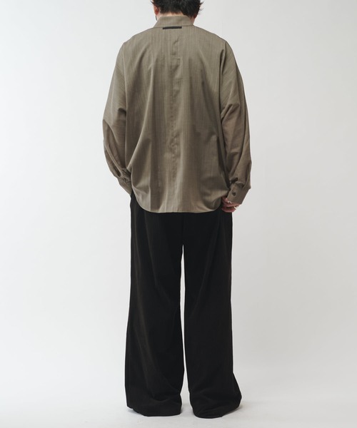 「Lui's」 長袖シャツ FREE ブラック メンズ_画像5