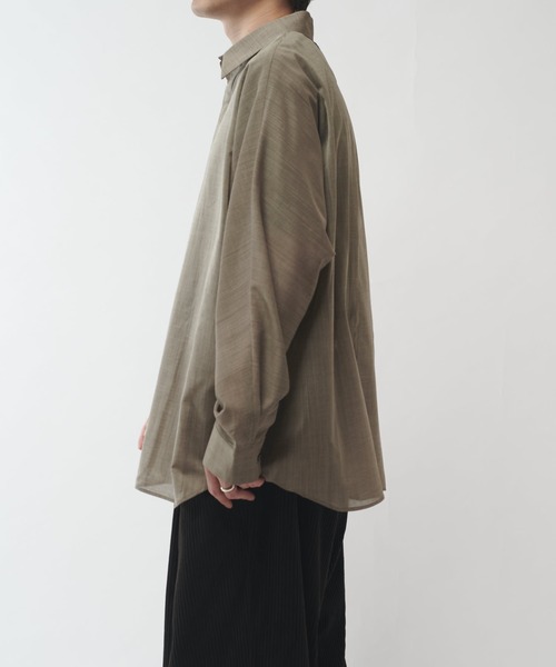 「Lui's」 長袖シャツ FREE ブラック メンズ_画像7