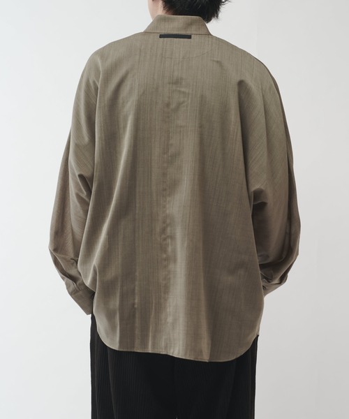 「Lui's」 長袖シャツ FREE ブラック メンズ_画像8