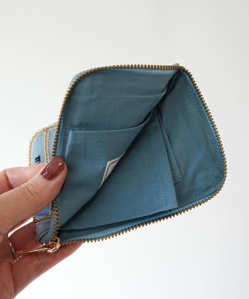 Port（ポート） ポーチ 「 」 ボタニカル刺繍 フラグメントケース