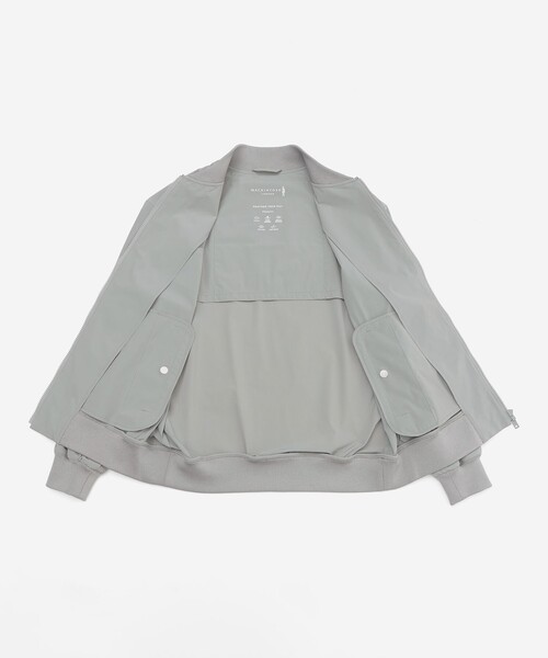 ブルゾン アウター 「FEATHER-TECH PAC」「FLEX NYLON」ストレッチナイロンMA-1 メンズの画像