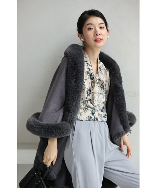 「CAWAII」 長袖ブラウス FREE ベージュ レディース_画像9