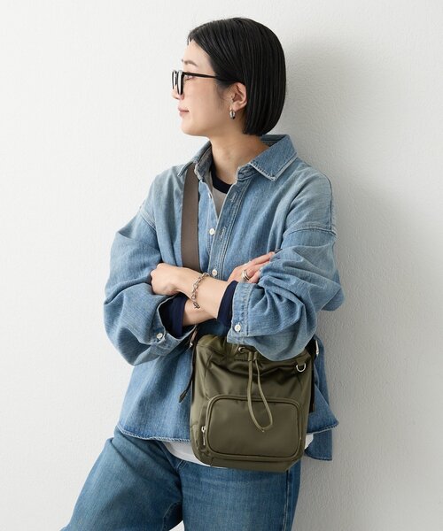 russet ショルダーバッグ　ダークグリーン russet（ラシット） ショルダーバッグ バッグ 「インフルエンサー