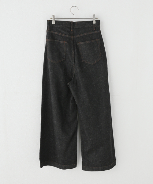 plage（プラージュ） ジーンズ デニム デニムパンツ linen mix tuck