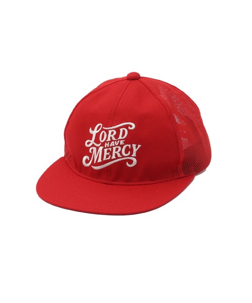 RRL メッシュキャップ　フェード　赤 RACAL（ラカル） メッシュキャップ キャップ 帽子 Flat Visor Mesh Cap