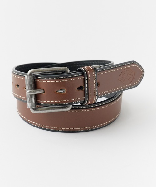 Dickies（ディッキーズ） ベルト PU ダブルレザーステッチ 2重ベルト