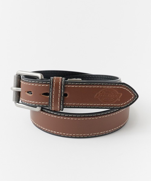 Dickies（ディッキーズ） ベルト PU ダブルレザーステッチ 2重ベルト