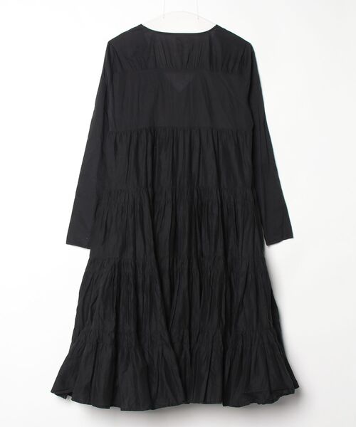 MERLETTE ブラック ワンピース X SMALL merlette（マーレット） 長袖ワンピース X-SMALL ブラック レディース