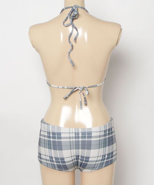 gossip!ロサンゼルス 水着 レトロ チェック柄 セパレート温泉水着2点
