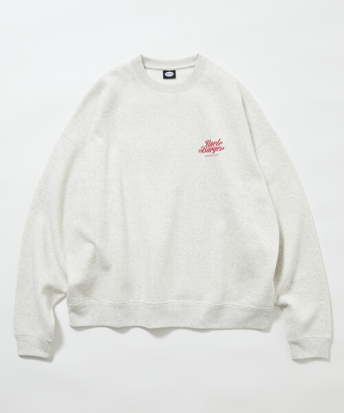 「FREAK'S STORE」 スウェットカットソー LARGE アッシュグレー メンズ_画像2