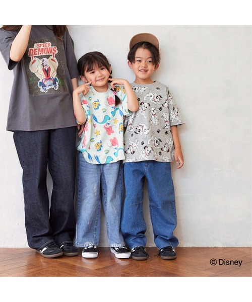 Fluffy BROTHERS（フラッフィーブラザーズ） tシャツ 「Disney」総柄