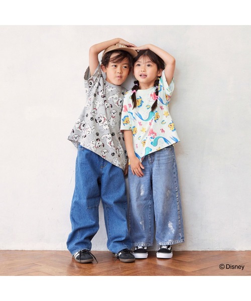 Fluffy BROTHERS（フラッフィーブラザーズ） tシャツ 「Disney」総柄