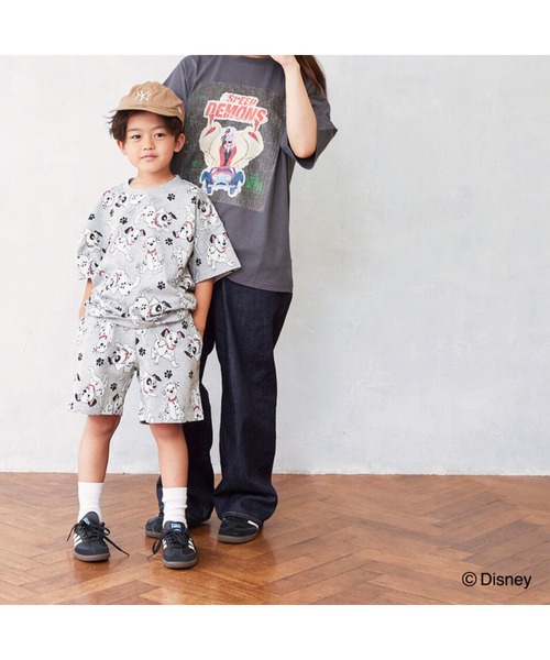 Fluffy BROTHERS（フラッフィーブラザーズ） tシャツ 「Disney」総柄