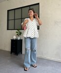 ジーンズ デニム デニムパンツ 「MOMO」ダ...の詳細画像4