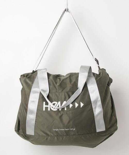 「HeM」 2WAYバッグ - グリーン レディース_画像3