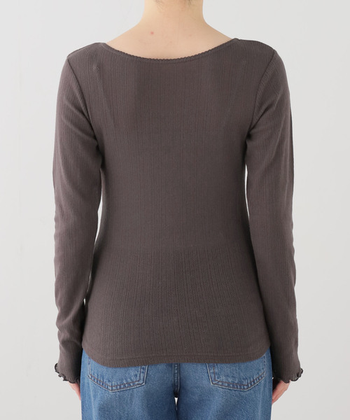 SLOBE IENA（スローブイエナ） tシャツ ハリヌキレーシープルオーバー