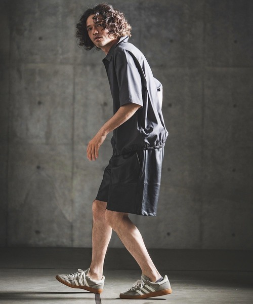 GLIMCLAP ハーフパンツ パンツ 短パン mp14924- Synthetic Leather