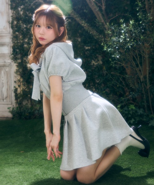 TITTY＆CO.（ティティーアンドコー） セットアップ フロントリボンラメ