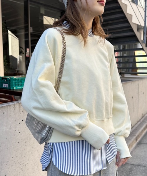 「CIAOPANIC TYPY」 スウェットカットソー ONE SIZE グレー レディース_画像9