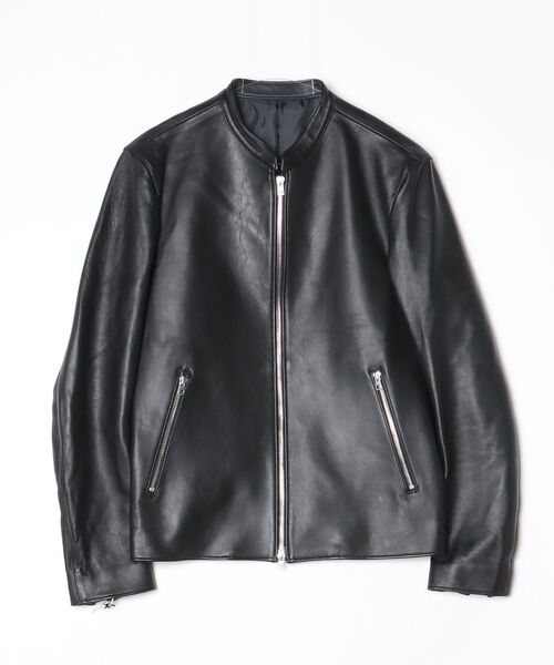 LIDnM（リドム） レザーブルゾン L ブラック メンズ : ZOZOTOWN Yahoo