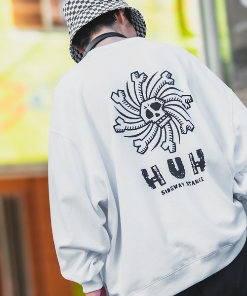 「SIDEWAY STANCE」 スウェットカットソー MEDIUM ブラック メンズ_画像8