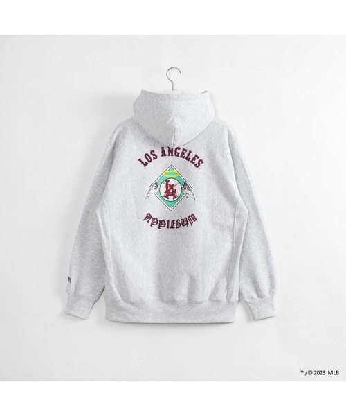 「APPLEBUM」 プルオーバーパーカー LARGE アッシュグレー メンズ_画像2