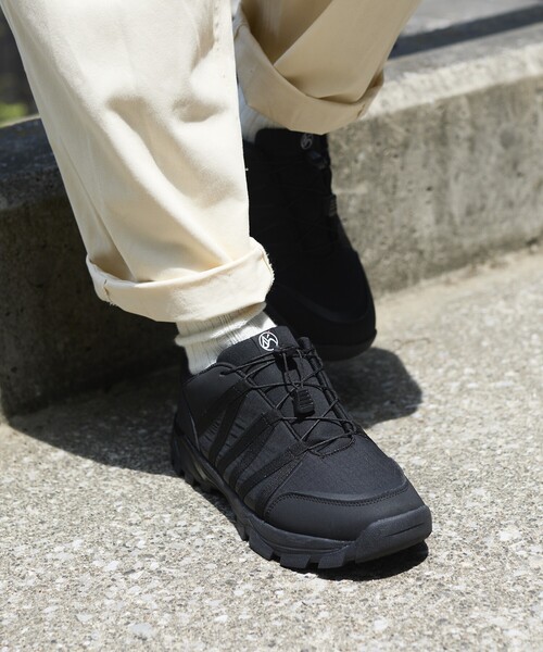 「FREAK'S STORE」 ローカットスニーカー 24.0cm ブラック メンズ_画像5