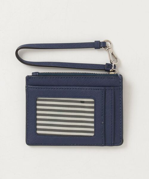 「kate spade new york」 カードケース - ネイビー レディース_画像2