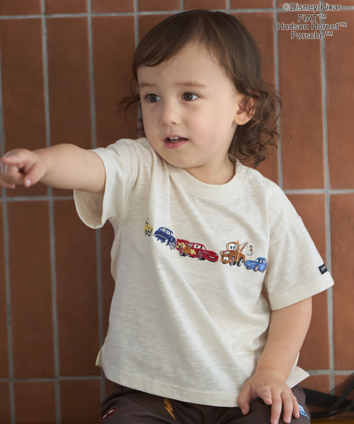 tシャツ 「Disney/Pixar」「接触冷感」カーズ / アップリケTシャツ キッズ 子供服 男の子 女の子 | petit main | 07
