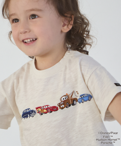 tシャツ 「Disney/Pixar」「接触冷感」カーズ / アップリケTシャツ キッズ 子供服 男の子 女の子 | petit main | 09