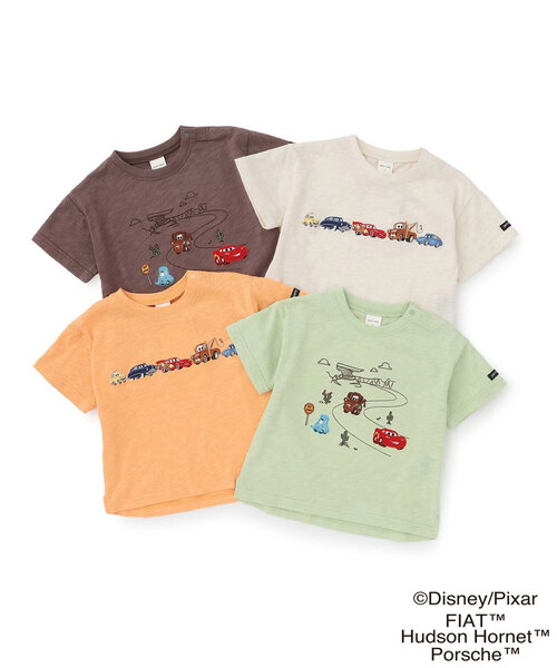 tシャツ 「Disney/Pixar」「接触冷感」カーズ / アップリケTシャツ キッズ 子供服 男の子 女の子 | petit main | 20