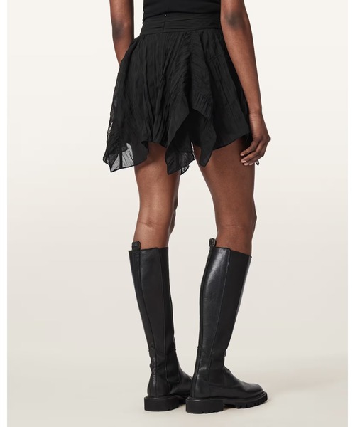 スカート ASAL ASYMMETRIC MINI SKIRT | ASAL アシンメトリー ミニ スカートの画像