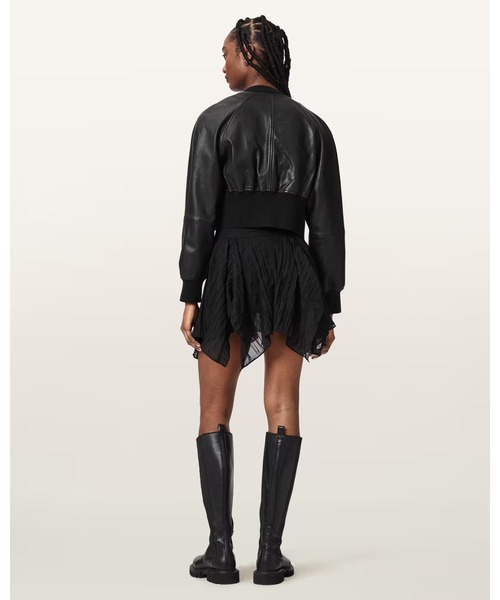 スカート ASAL ASYMMETRIC MINI SKIRT | ASAL アシンメトリー ミニ スカートの画像