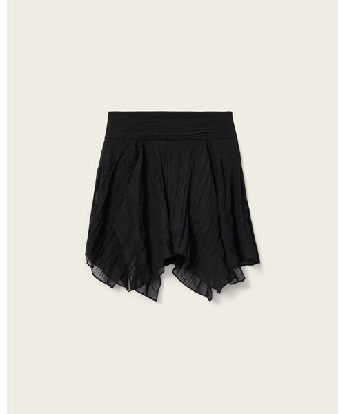 スカート ASAL ASYMMETRIC MINI SKIRT | ASAL アシンメトリー ミニ スカートの画像