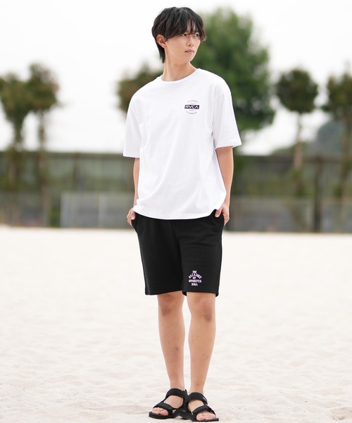 「RVCA」 半袖Tシャツ M ライトカーキ メンズ_画像4