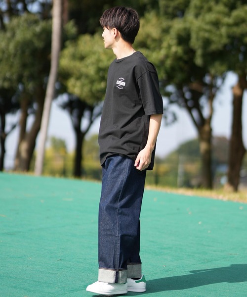 「RVCA」 半袖Tシャツ M ライトカーキ メンズ_画像7