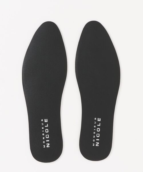 「MONSIEUR NICOLE」 ローカットスニーカー 27.5cm ブラック メンズ_画像4