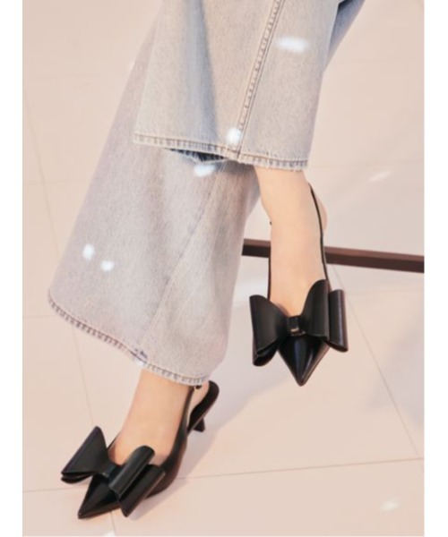 SNIDEL（スナイデル） ヒールサンダル MEDIUM アイボリー レディース