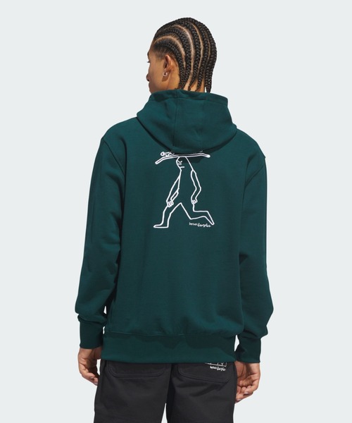 adidas（アディダス） パーカー スケートボーディング × マーク