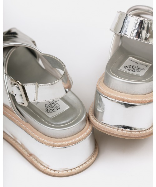 「Emma Francis」 フラットサンダル S キャメル レディース_画像5