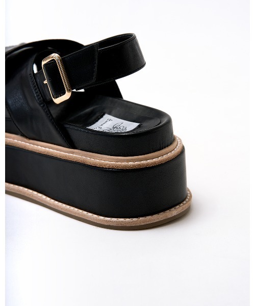 「Emma Francis」 フラットサンダル S キャメル レディース_画像9