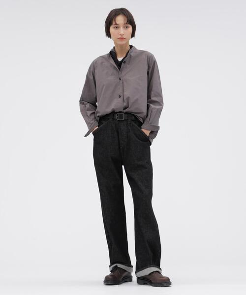 MHL.（エムエイチエル） ジーンズ デニム デニムパンツ CANTON BLACK 
