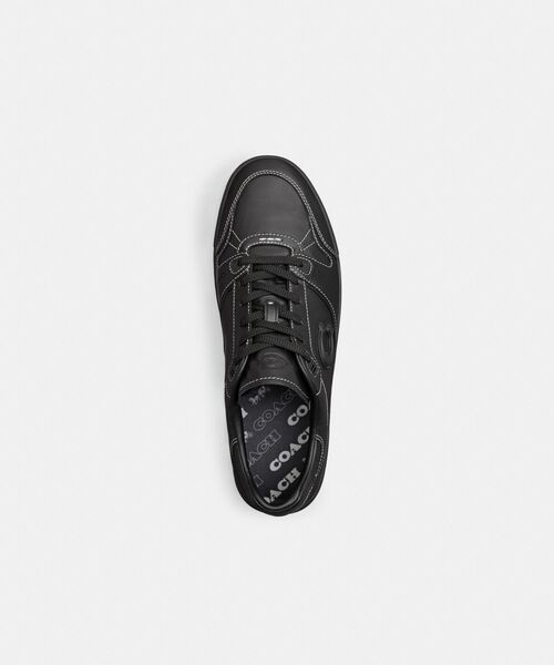 COACH ブラックレザー スニーカー COACH（コーチ） スニーカー ソフト ソーホー スニーカー メンズ