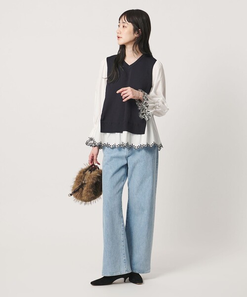 UNITED ARROWS（ユナイテッドアローズ） ニット セーター スカラップ