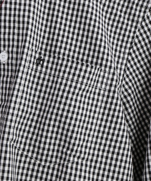 merc（メルク） シャツ ギンガムチェックシャツ メンズ : ZOZOTOWN
