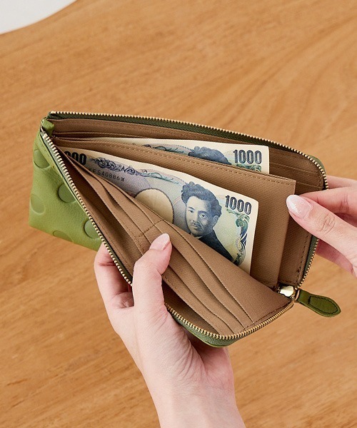 財布 zucchero ズッケロ 長財布 レディース 日本製 L字ファスナー