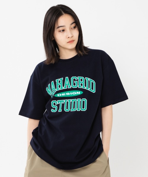 Tシャツ・カットソー [MAHAGRID]PILOTS TEE mahagrid/マハグリッド』LESS BUT BETTER TEE /レタリング