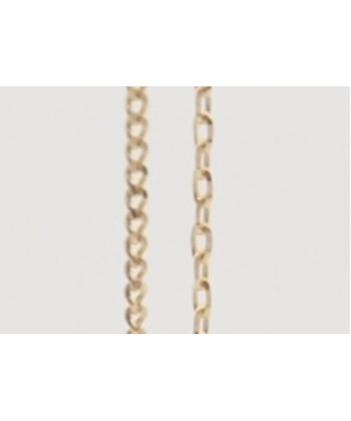 con affetto(ファッション) ピアス K18チェーンピアス レディース