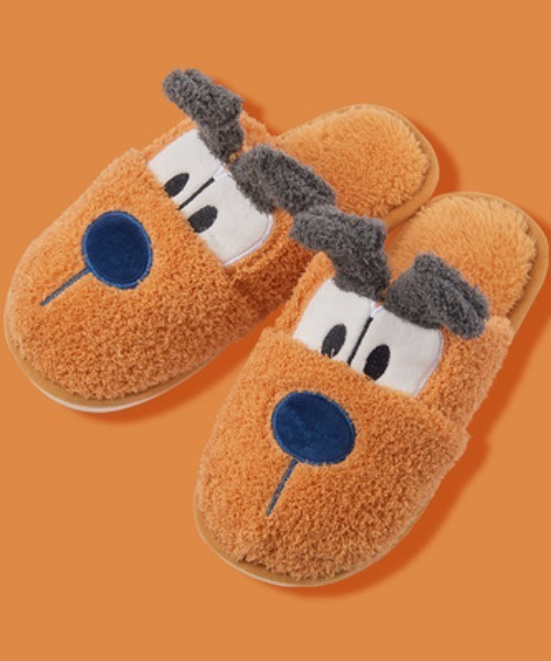 294円 最新最全の スリッパ もこもこキャラクタースリッパ