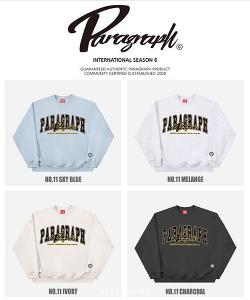 新品超激得 パーカー PARAGRAPH パラグラフ ビッグアーチロゴ ZOZOTOWN PayPayモール店 - 通販 - PayPayモール 最新作定番